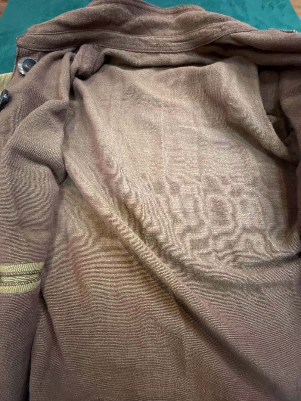 Tribe a people united 100% Hand Woven Cotton Made In Nepal Jacket Size XL - Picture 4 of 5